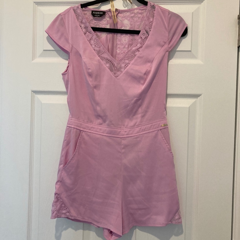 Bebe light lilac Romper